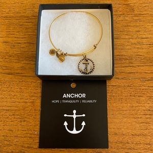 Alex and Ani anchor bracelet